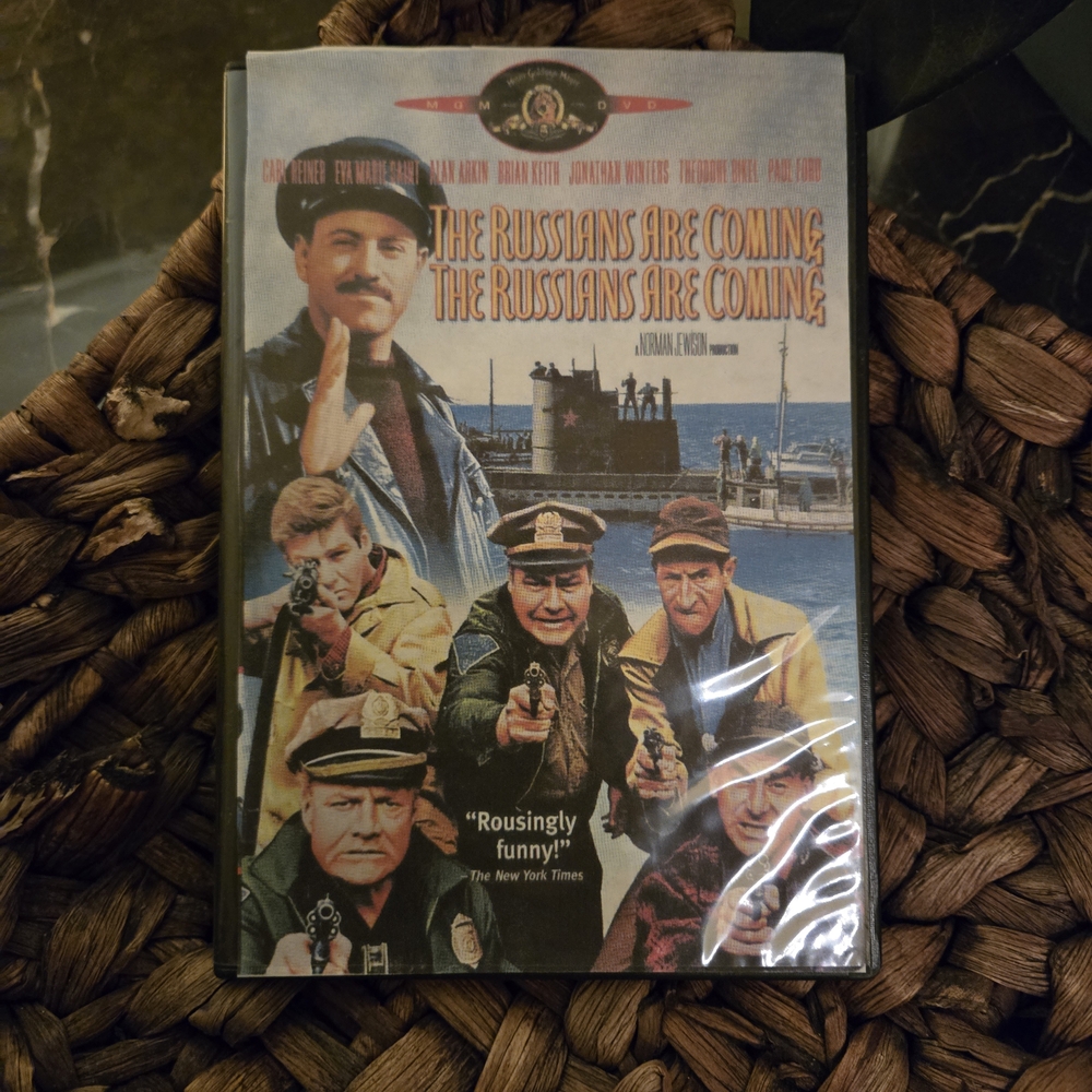 The Russians Are Coming The Russians Are Coming DVD 1966 Comedy Movie Vtg.